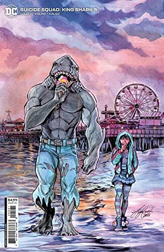 Suicide Squad King Shark #5 CVR B Siya Oum Card Stock Var