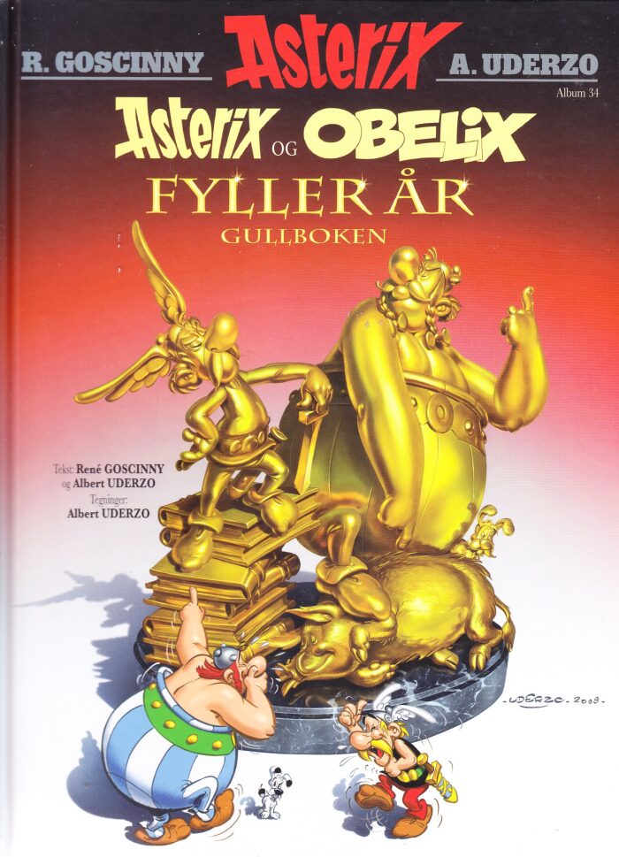 Asterix og Obelix fyller år - Gullboken