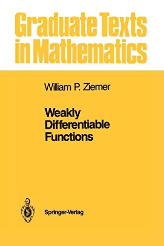 Weakly Differentiable Functions: Sobolev Spaces and Functions of Bounded Variation