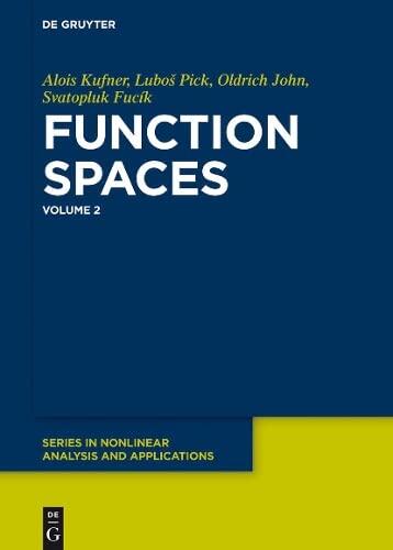 Function Spaces