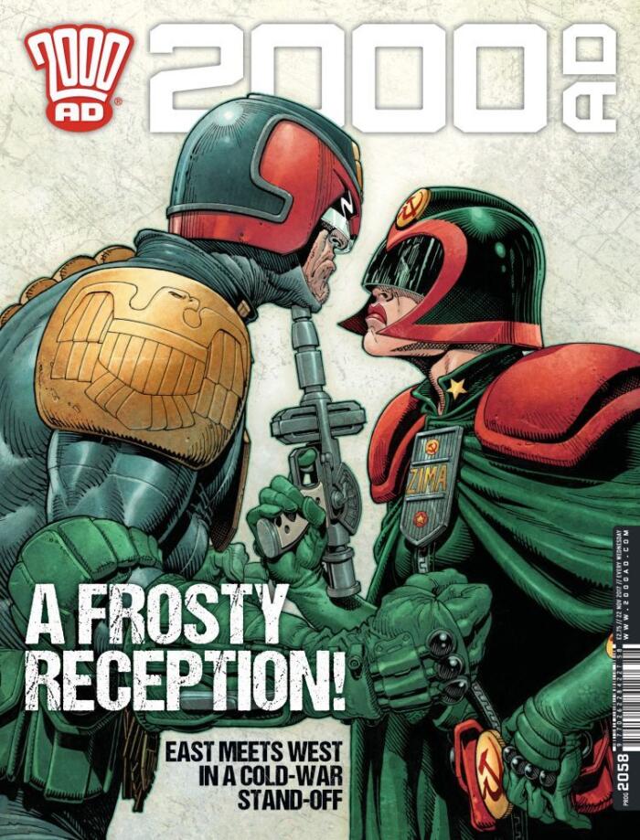 2000 AD Prog 2058 - A Frosty Reception!