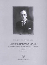 APOMNHMONEYMATA: Recollections of a Medieval Latinist