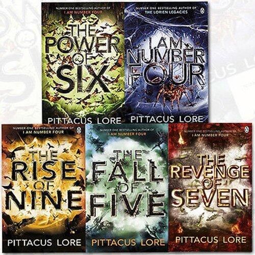 Lorien Legacies Series, 7 Books Collection Set By Pittacus Lore,