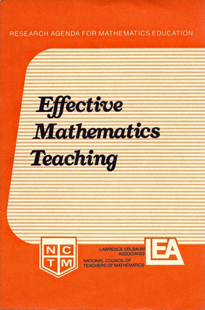 Effective Mathematics Teaching: 1