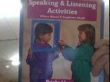 Speaking and Listening Activities