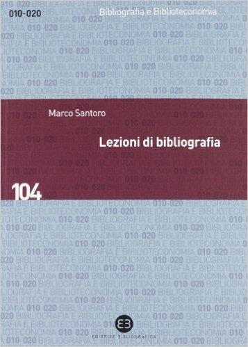 Lezioni di bibliografia