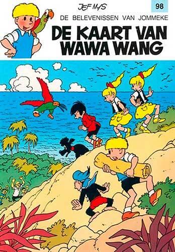 De kaart van Wawa Wang