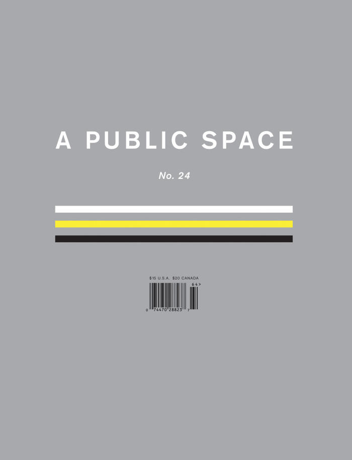 A Public Space no. 24