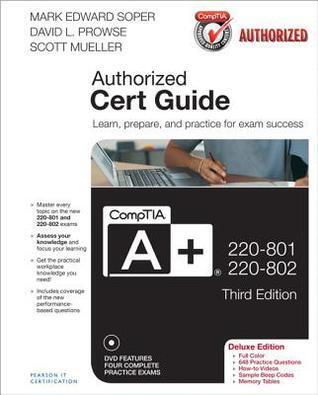 Comptia A+ 220-801 and 220-802 Cert Guide, Deluxe Edition
