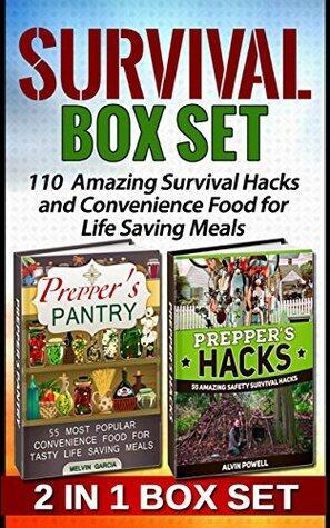 Survival Box Set: 110 Amazing Survival Hacks and Convenience Food for Life Saving Meals