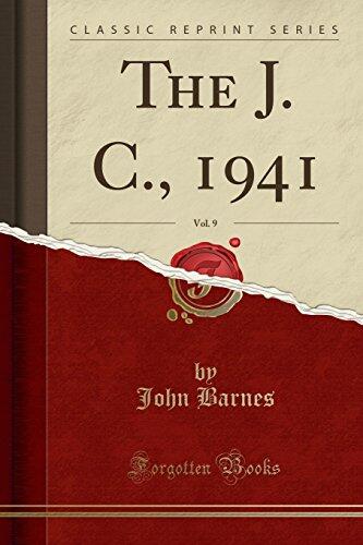 The J. C., 1941, Vol. 9