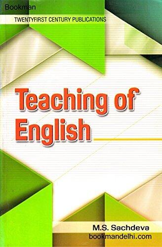 Teaching Of English