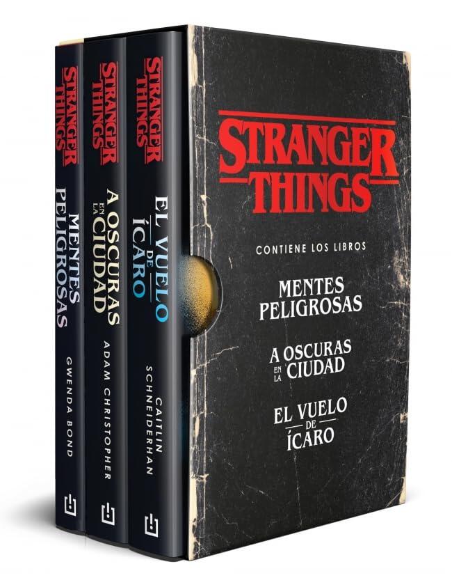 Estuche Stranger Things (Contiene: Mentes peligrosas / A oscuras en la ciudad / El vuelo de Ícaro) / Stranger Things Boxed Set