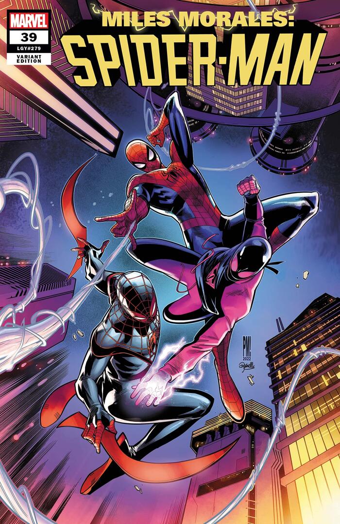 Miles Morales: Spider-Man #39 Cover by Paco Medina