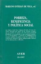 Pobreza, beneficiencia y política social