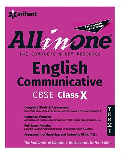 All in One English Communicative CBSE Class 10th Term-1
