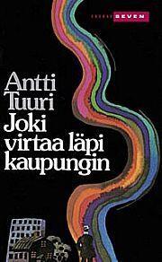 Joki virtaa läpi kaupungin