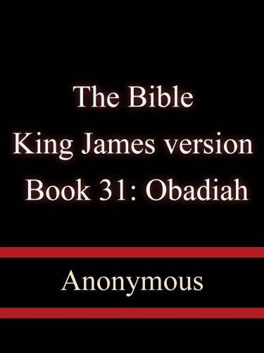 The Bible, King James version, Book 31: Obadiah