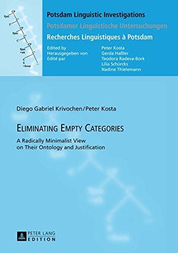 Eliminating Empty Categories: A Radically Minimalist View on Their Ontology and Justification