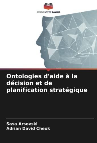 Ontologies d'aide à la décision et de planification stratégique