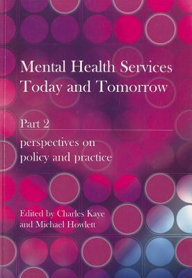 Mental Health Services Today and Tomorrow: Pt. 2