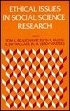 Ethical Issues in Social Science Research