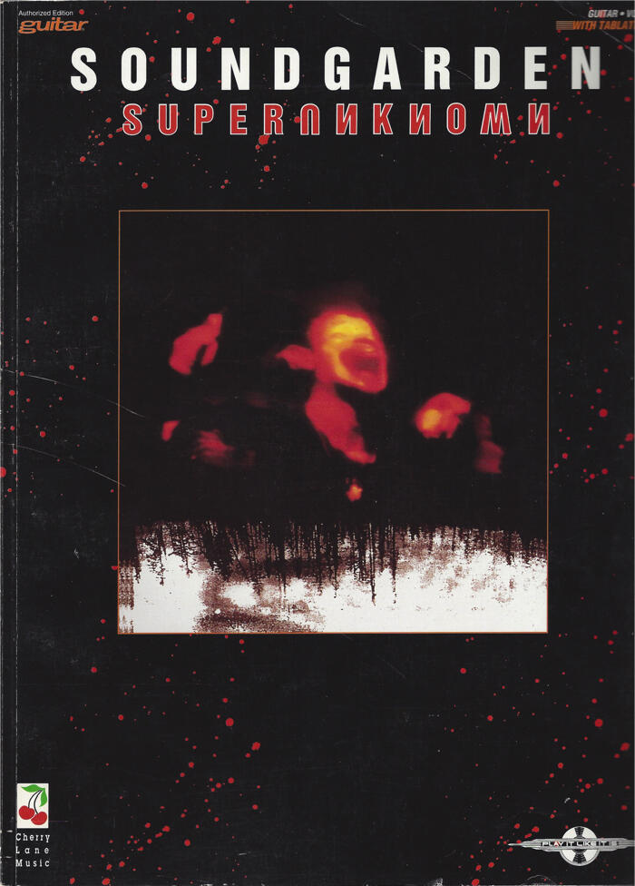 Soundgarden Superunknown Guitar/Vocal With Tablature
