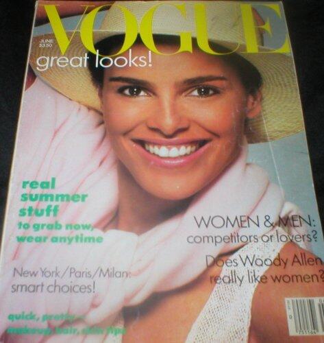 Vogue Magazine June 1986 Shari Belafonte