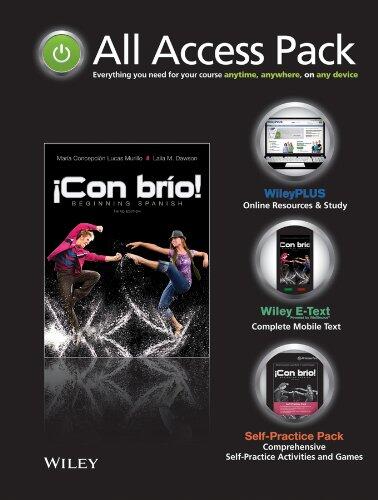 Con brío: Beginning Spanish 3e All Access Pack