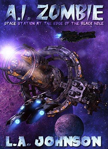 Space Station At The Edge Of The Black Hole