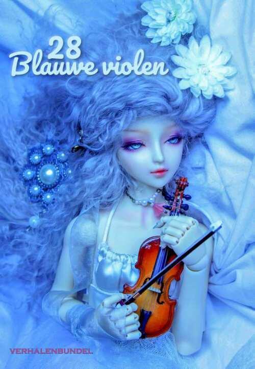 28 blauwe violen