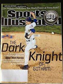 Sports Illustrated Magazine May 20, 2013 - Matt Harvey New York Mets