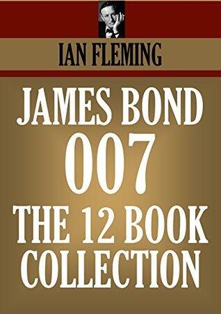 JAMES BOND 007: THE 12 BOOK COLLECTION Casino Royale, Live and Let Die, Moonraker, Diamonds Are Forever, From Russia with Love, Dr. No, Goldfinger, For ... ETC.