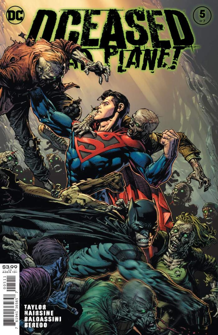DCEASED DEAD PLANET #5 FINCH COVER