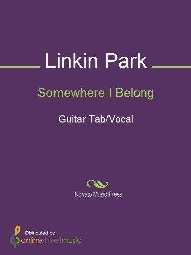 Somewhere I Belong Sheet Music