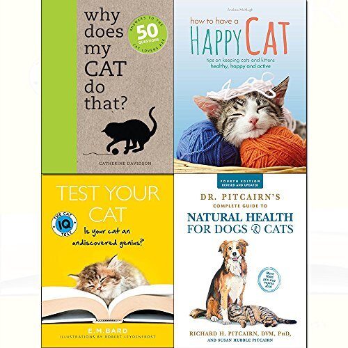 How to tell if your cat,test your cat,why does my cat do that,how to have a happy cat 4 books collection set