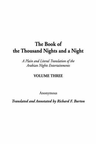 The Book of the Thousand Nights and a Night: Volume 3 of 16