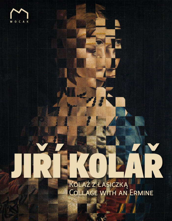 Jiří Kolář. Kolaż z łasiczką