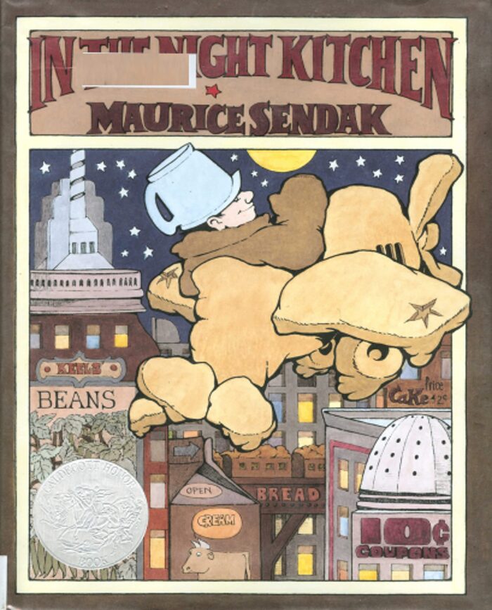 In the Night Kitchen Maurice Sendak: kids book shelves and storage