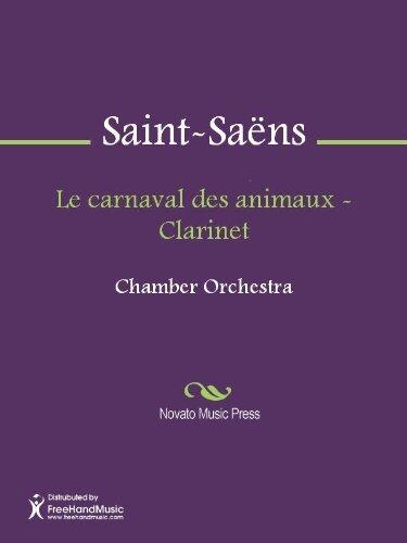 Le carnaval des animaux - Clarinet