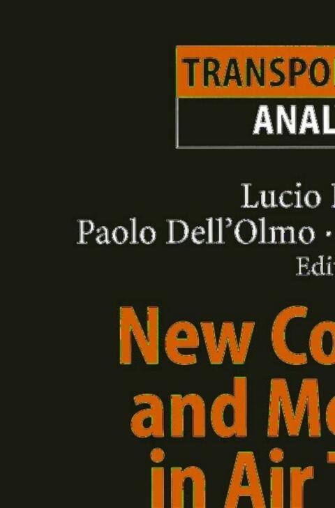 New Concepts and Methods in Air Traffic Management