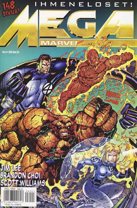 Mega Marvel #3/1998: Ihmeneloset!