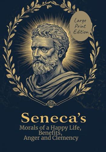 Seneca's Morals of a Happy Life, Benefits, Anger and Clemency (Large Print Edition): Stoic philosophy for modern life: timeless wisdom on ... mastery, ethical living, and inner peace