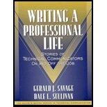 Writing a Professional Life