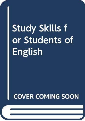 Study Skills for Students of English
