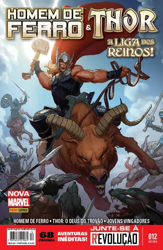 Homem de Ferro & Thor #12: A Liga dos Reinos