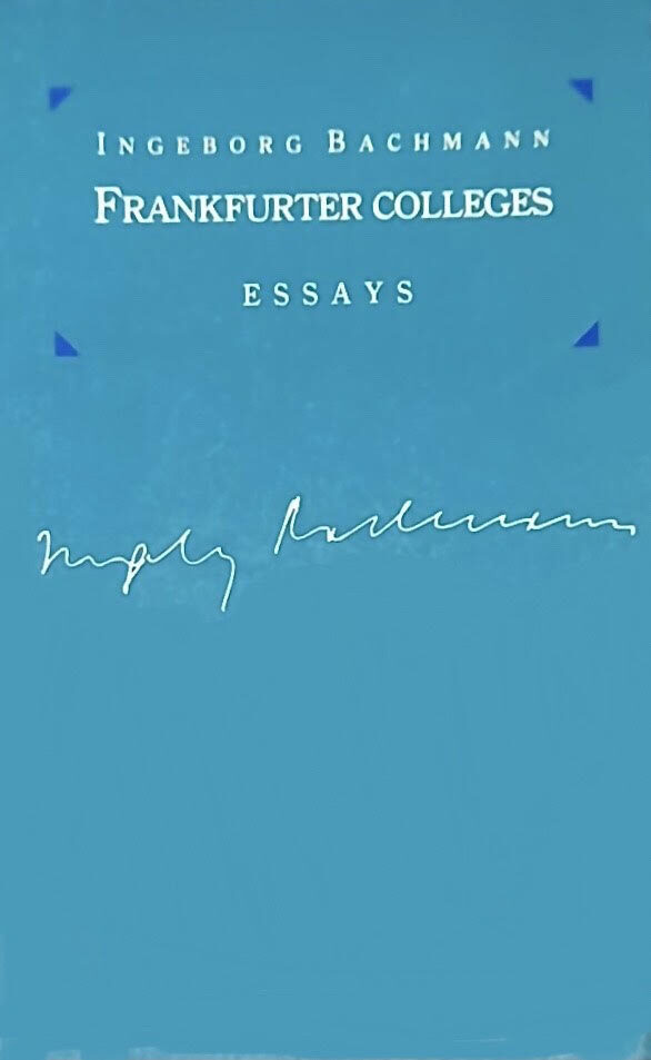 Frankfurter colleges: problemen van de hedendaagse literatuur