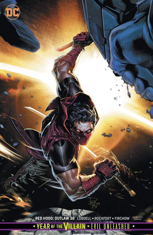 RED HOOD OUTLAW #38 VARIANT EDITION YEAR OF THE VILLAIN comic book