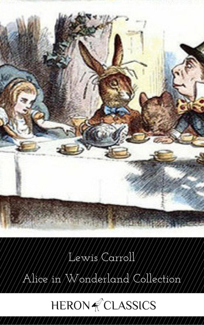 Alice in Wonderland Collection - All Four Books [Free Audiobooks Includes 'Alice's Adventures in Wonderland' 'Alice Through the Looking Glass'+ 2 more sequels]