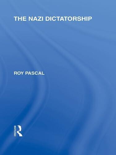 The Nazi Dictatorship